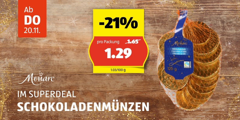 SuperDeal ab Donnerstag 20.11.