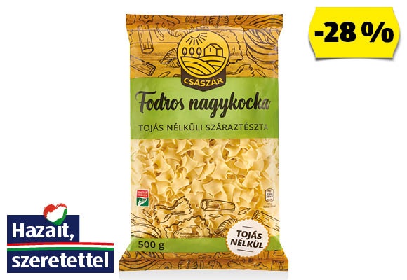 CSÁSZÁR Fodros nagykocka, 500 g/csomag 
