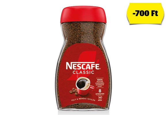 NESCAFÉ Instant kávé, 200 g/üveg