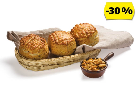 AZON MELEGÉBEN Tepertős hatszög, 85 g/darab