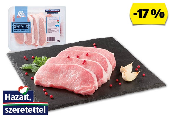 HÚSMESTER Friss sertéskaraj, 500 g/tálca