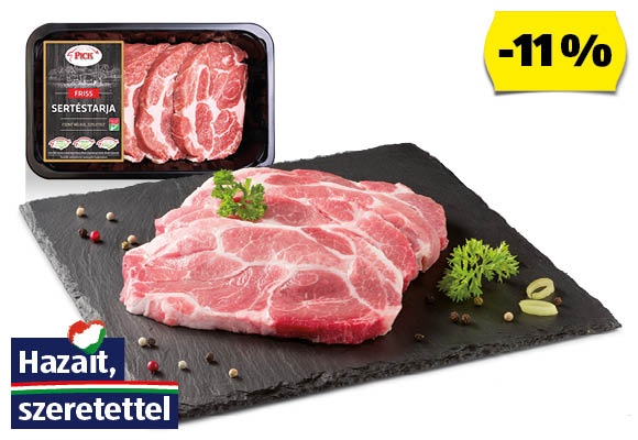 PICK Friss sertéstarja, 600 g/tálca