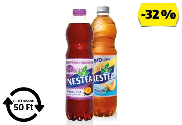 NESTEA Tea üdítőital, 1,5 l/palack