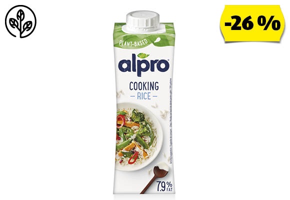 ALPRO Rizs főzőkrém, 250 ml/doboz