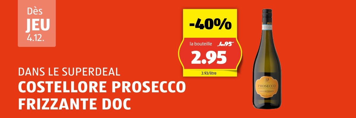 SuperDeal dès jeudi 4.12.