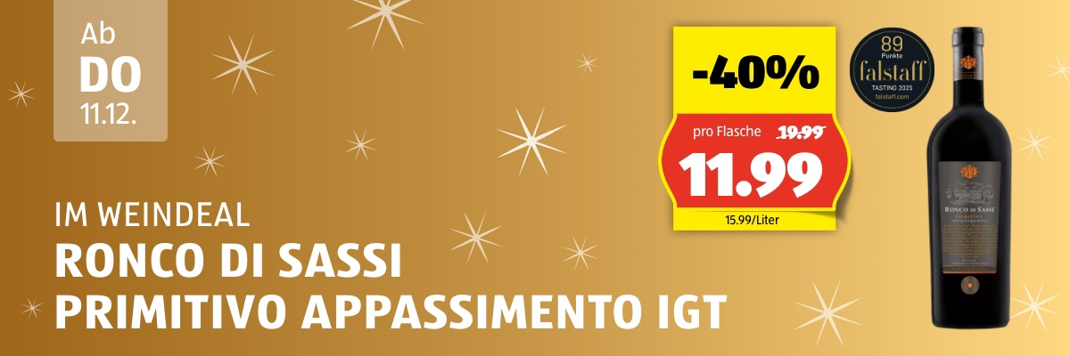 Weekend Deal ab Donnerstag 11.12.