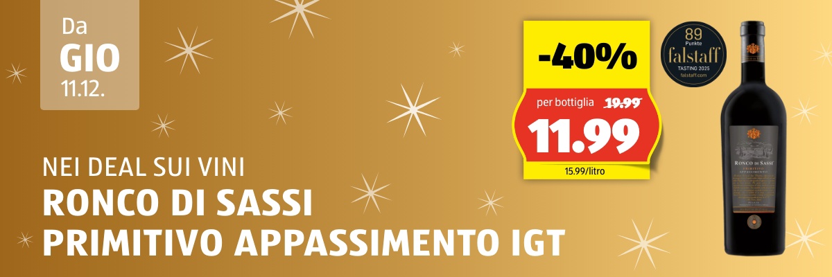 Weekend Deal da giovedì, 11.12.