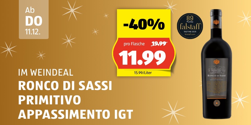 Weekend Deal ab Donnerstag 11.12.