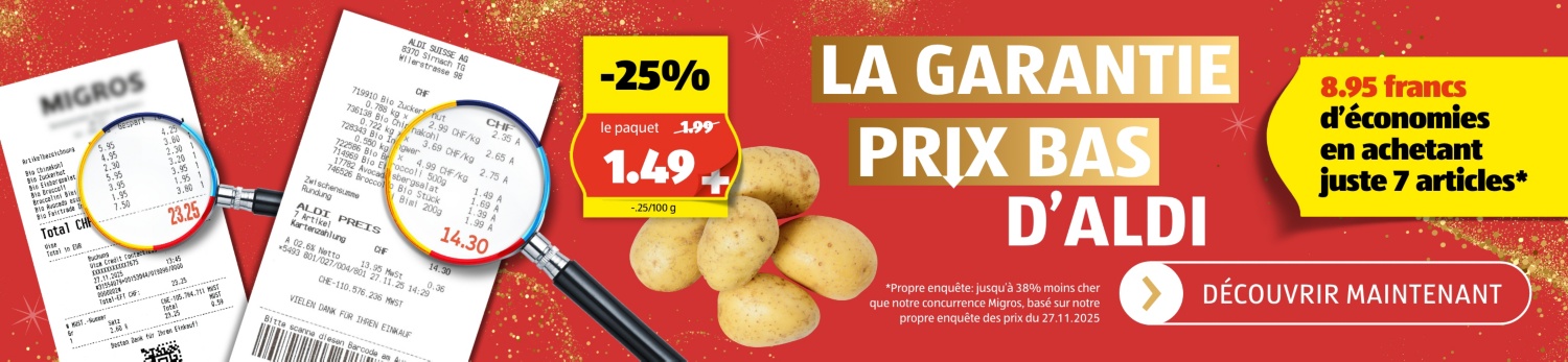 ALDI SUISSE – Deals de noel
