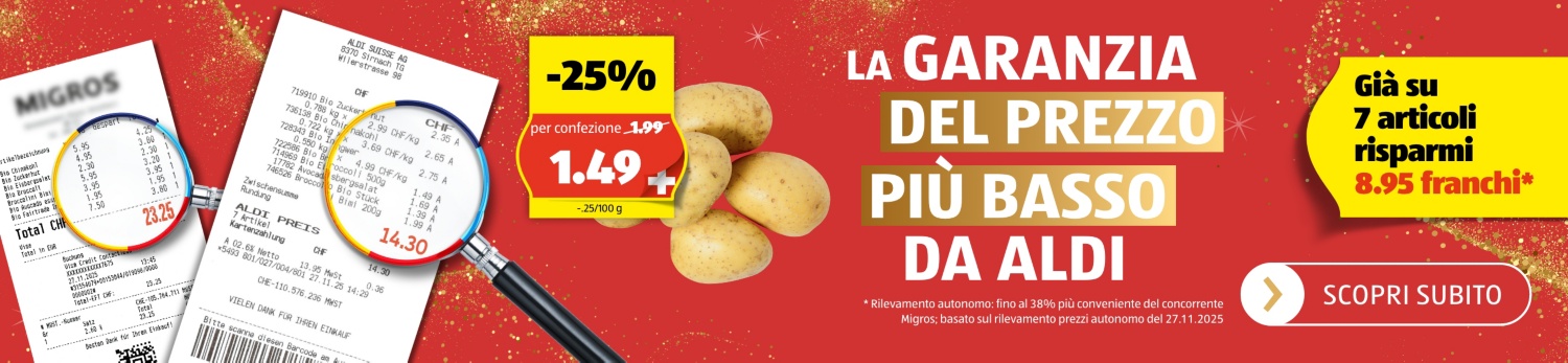 ALDI SUISSE – Offerte per Natale