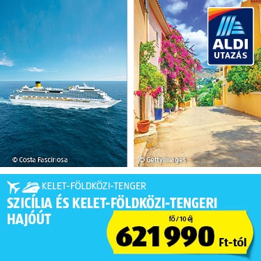 Kelet-Földközi-tenger és Szicília - hajóút és csillagút