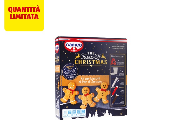 CAMEO Kit biscotti pan di zenzero