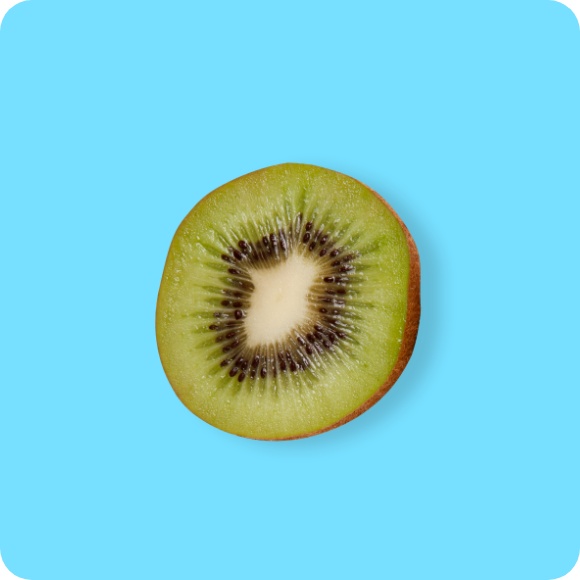 Kiwi, grün