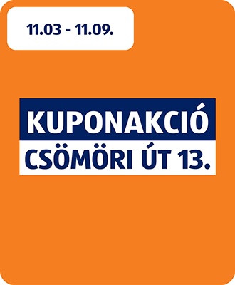 Kuponakció - Budapest, Csömöri út 13