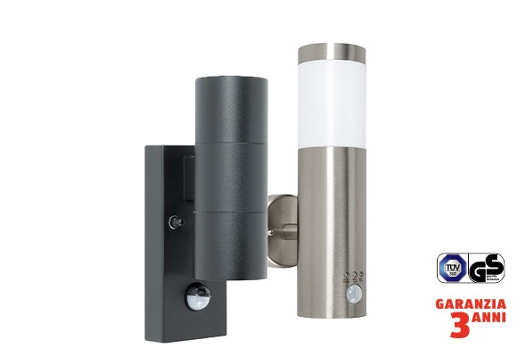 CASALUX Lampada da esterno con sensore di movimento