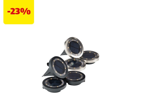 CASALUX Lampada solare da terra