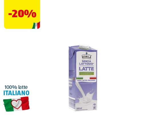 BONLÀ Latte UHT scremato senza lattosio