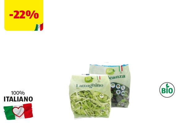 Lattughino/misticanza BIO 125 g