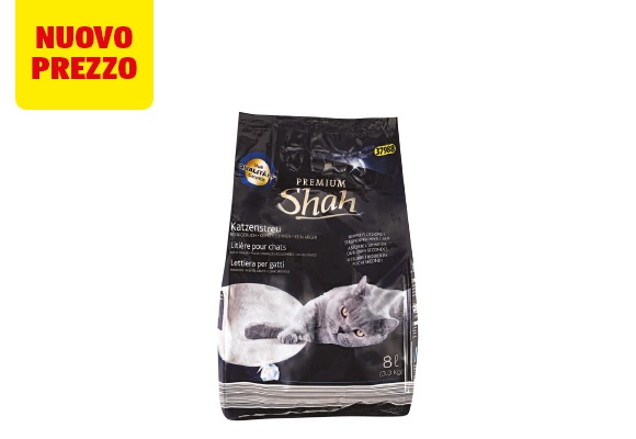 SHAH PREMIUM Lettiera per gatti in silicio