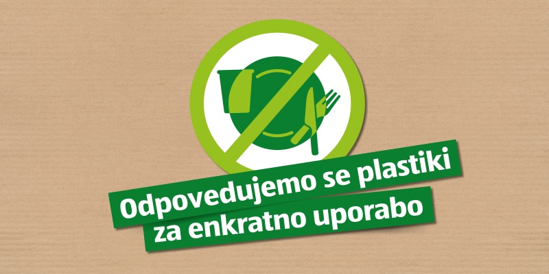 Odpovedujemo se plastiki za enkratno uporabo