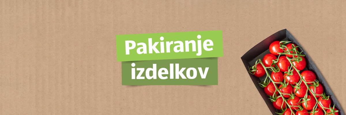 Pakiranje izdelkov