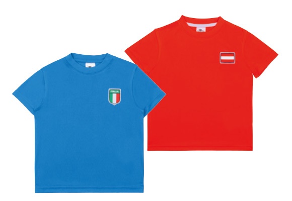 CRANE Maglia da calcio per bambini