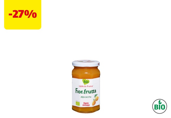 FIOR DI FRUTTA Confettura albicocche BIO
