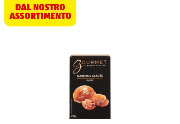 GOURMET Marrons glacés