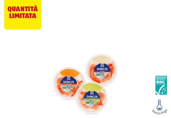 ALMARE SEAFOOD Mazzancolle con salsa