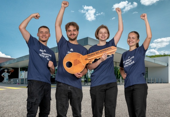 ALDI SUISSE: Les apprentis gèrent la filiale de Givisiez pendant une semaine