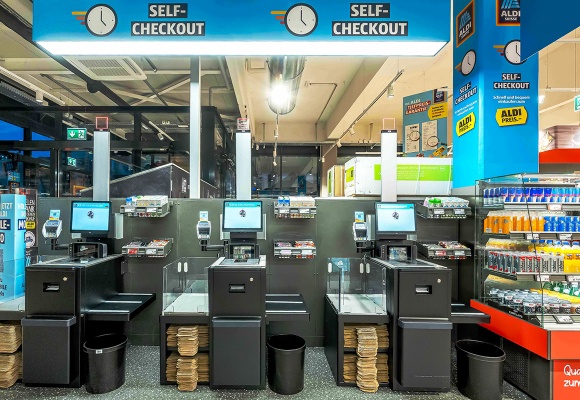 ALDI SUISSE introduce in tutta la Svizzera le casse self-checkout