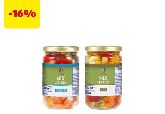 CUCINA Mix di verdure per riso