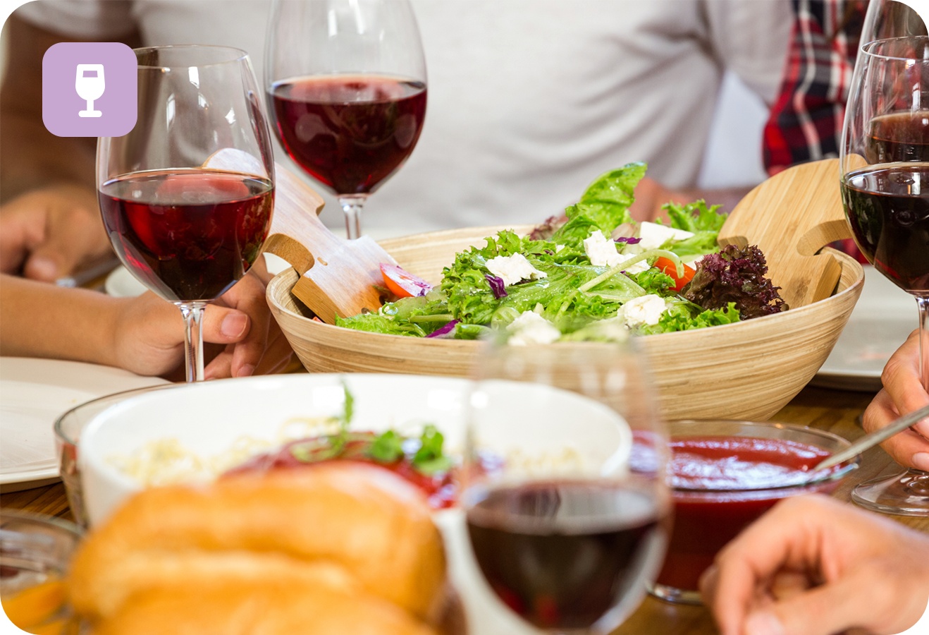 Ein weicher und fruchtiger Wein mit Pflaumen- und Kirscharomen.