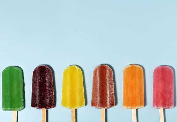 Ghiaccioli assortiti, 750 g Grandessa