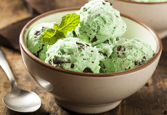 Vaschetta gelato menta e cioccolato , 500g Grandessa