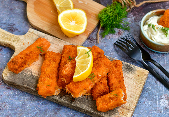 Bastoncini di filetto di merluzzo MSC Golden Seafood