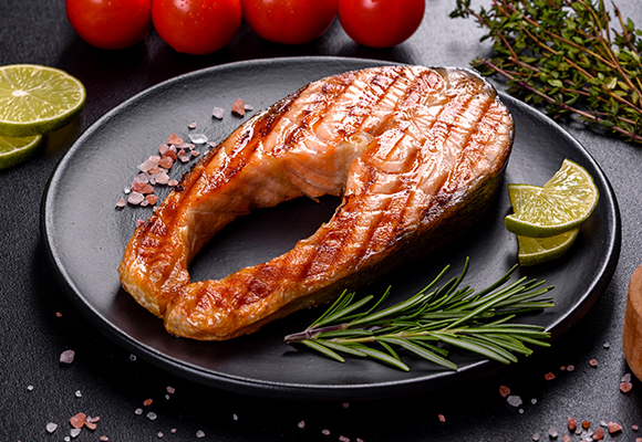 Filetti di salmone al naturale Almare Seafood