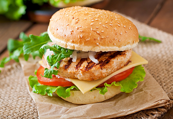 Hamburger di pollo Il Podere