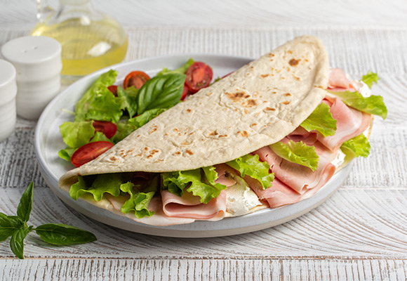 Piadina sfogliata IGP Regione Che Vai