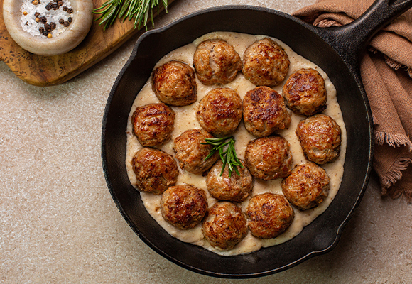 Polpette di bovino, suino e vitello Il Podere