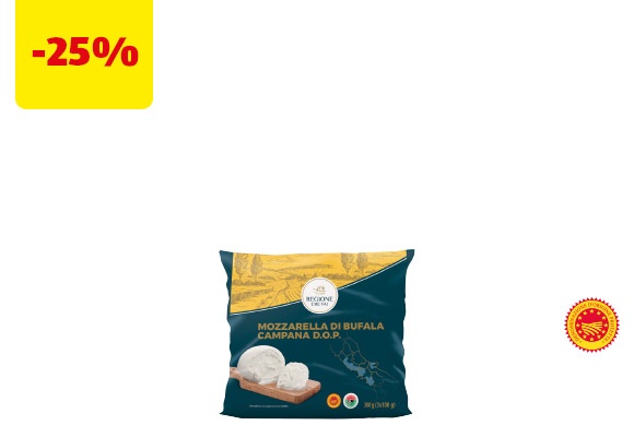 REGIONE CHE VAI Mozzarella di bufala DOP