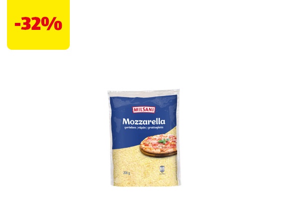 MILSANI Mozzarella grattugiata