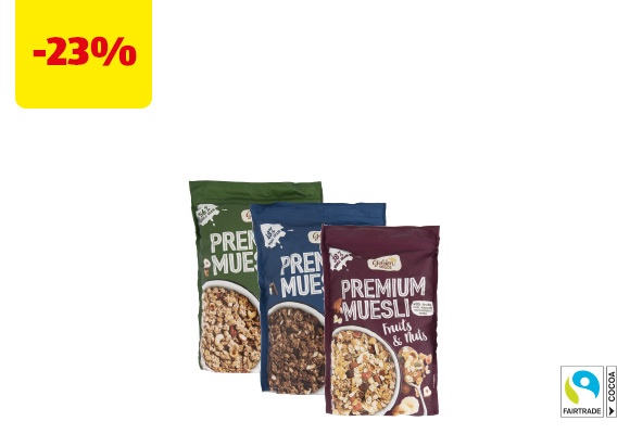 GOLDEN BRIDGE Muesli Premium