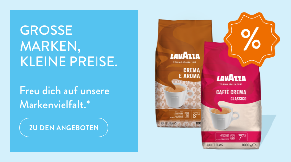 Große Marken, kleine Preise