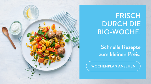 Frisch durch die Bio-Woche