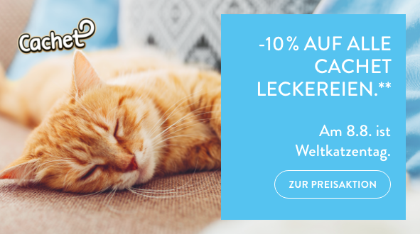 -10% auf alle Cachet Leckereien
