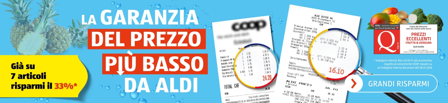 Garanzia del prezzo basso – confronto scontrino