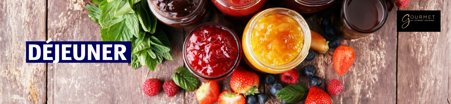 Petit déjeuner gourmet