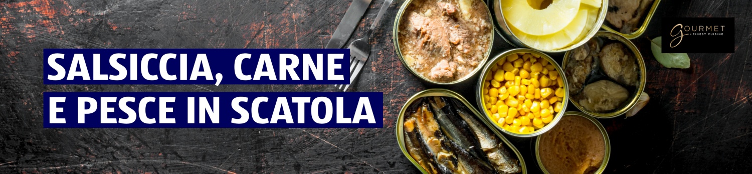 ALDI SUISSE – Gourmet Wurst, Fleisch und Fischkonserven