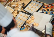 Pečeni Nasmeškotki na pladnjih